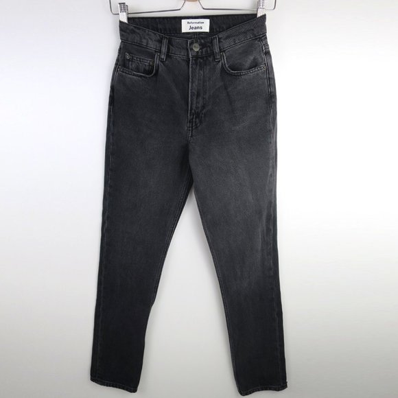 Reformation Julia High Rise Cigarette Jeans - Picture 7 of 12